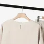 ZANZEA Women Casual Solid Top Pant Sets Spring Summer Puff Sleeve Top Wide Leg Trouser 2pcs Outfits Daily 2 Pieces Womens Suits 5XL Autumn
