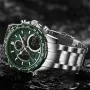 NAVIFORCE Multi-function Men Watch Night Light Waterproof Quartz Watch Timepiece Chronograph Date Sport Watch for Male