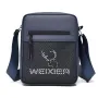 WEIXIER Men Crossbody Bag Waterproof Lightweight Fashion Casual Travel Single Shoulder Bag