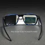 KDEAM Classic Square Frame Polarized Sunglasses UV400 Protection Sport Sun Eyewear for Outdoor Cycling Driving Fishing