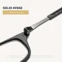 1 Pcs Lightweight Portable Soft Tape Hanging Neck Magnetic Reading Glasses Comfortable HD Anti-blue Light Presbyopia Glasses