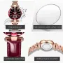POEDAGAR Women Watches Fashion Rhinestones Dial Leather Quartz Watch Top Brand Luxury Waterproof Ladies Wristwatch