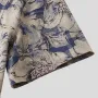 INCERUN Men Shirts Retro Floral Print Short Sleeve Shirts Summer Daily Casual Shirts