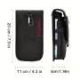 Outdoor Casual Wear-resistant Nylon Waist Bag Portable 3-compartment Layered Phone Bag Men's Belt Loop Pouch Large Capacity Wallet