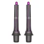 Rizador de 30 mm compatible con secador de pelo Dyson, boquilla rizadora, adaptador de boquilla antivuelos, cepillo de rodillo de peinado con aire.