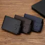 Men Genuine Leather Credit Card Holder Wallet Men Multi Card Slot ID Credit Case Card Case Money Bag Coin Purse Pocket Bag