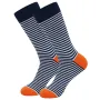 5 pares de calcetines largos de algodón para hombre, de vestir, a rayas, talla grande, talla única 43-49, para calle, hip-hop, monopatín, cómodos y a la moda.