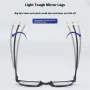 Anti Blue Light Reading Glasses Men Black Full Frame Hyperopia Eyewear High-definition Comfortable Presbyopia Glasses