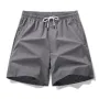 Men's Quick Dry Breathable Summer Shorts Casual Solid Drawstring Beach Shorts Lightweight Swimming Trunks Comfortable Pants for Men
