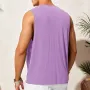 INCERUN Men's Fashion Soft Comfort Stacked V-neck Tanks