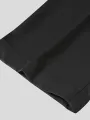 Men Japen Solid Color High Waist Loose Straight Drape Pants