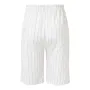 Pantalones cortos de lino y algodón de secado rápido para hombre, de verano, transpirables, a rayas, informales, para gimnasio, correr, con bolsillo cargo, para playa, de cinco puntos, ligeros y cómodos.