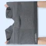 Conjunto de 4 calzoncillos bóxer largos de algodón para hombre, cómodos y antidesgaste, con dobladillo antivuelco y cintura media.