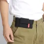 Sports Portable Elastic Mobile Phone Waist Bag Multi-layer Storage Bag for Outdoor Work Travel