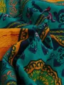 INCERUN Men's Shirt Vintage Floral Ethnic Shirts Summer Beach Dashiki Floral Casual Tops Summer Beach Shirts