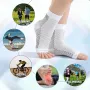1 Pair Neuropathy Compression Socks for Pain Relief Plantar Fasciitis Ankle Brace for Women and Men,Full Open Toe Compression Sockliner Outdoor Sports Fitness Sweat Absorbent Breathable