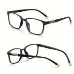 Anti Blue Light Reading Glasses Men Black Full Frame Hyperopia Eyewear High-definition Comfortable Presbyopia Glasses