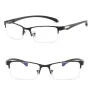 Business Reading Glasses Classic Rectangle Computer Anti Eyestrain Presbyopic Glasses Anti Blue Light Eye Glasses For Women Men