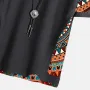 ChArmkpR Mens Ethnic Geometric Pattern Stitching Texture Short Sleeve Streetwear T-Shirts