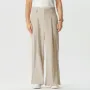 INCERUN Men's High-waisted Solid Wide-leg Trousers Comfy Loose Fit Casual Pants Plus Size