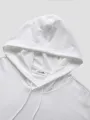 ChArmkpR Mens Smile Face Print Patchwork Casual Loose Drawstring Hoodies