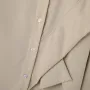 INCERUN - Camisa holgada de manga larga con diseño asimétrico para hombre, con solapa, talla grande S-5XL