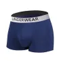 4 piezas de ropa interior para hombre, calzoncillos bóxer de algodón de cintura media, transpirables, cómodos y elásticos, pantalones cortos deportivos.