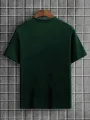 ChArmkpR Mens Funny Smile Print Crew Neck Short Sleeve T-Shirts