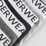 4 piezas de ropa interior para hombre, calzoncillos bóxer de algodón de cintura media, transpirables, cómodos y elásticos, pantalones cortos deportivos.