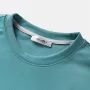 Moletom masculino ChArmkpR com estampa de planetas e blocos de cores e patchwork