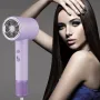 Máy sấy tóc công suất 2000W, điều chỉnh nhiệt độ 5 mức, công tắc kép với vòi phun xoay, máy sấy tóc gia đình 220~240V