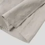 INCERUN Men Shirt Solid Color Long Sleeve Linen Shirts Mens Top V-neck Ethnic Casual Male Clothing