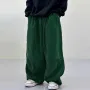 INCERUN Men's Design Corduroy Loose Casual Elastic Pants