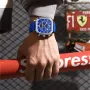 CRRJU Men's Business Quartz Watch Silicone Strap Waterproof Sport Wristwatch with Automatic Date Casual Design and Watch Box