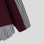 INCERUN Mens Striped Patchwork Long-Sleeve T-Shirt Design Spring Fall Casual Comfortable Crew Neck Top Male S-5XL