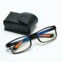 Classic Portable Folding Reading Glasses Ultralight Eyewear Anti-blue Light Presbyopia Glasses for Men Women Far Sight Glasses with Box Diopter +1.0 To +3.50