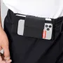 Sports Portable Elastic Mobile Phone Waist Bag Multi-layer Storage Bag for Outdoor Work Travel