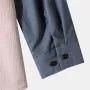 ChArmkpR Mens Ethnic Geometric Print Patchwork Lapel Long Sleeve Shirts