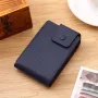 Men Genuine Leather Credit Card Holder Wallet Men Multi Card Slot ID Credit Case Card Case Money Bag Coin Purse Pocket Bag