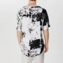 INCERUN Mens V Neck Ink Printing Chinese Style T-Shirts Casual Cotton Short Sleeve Tops Tees