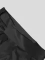 Men Japen Solid Color High Waist Loose Straight Drape Pants