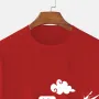 ChArmkpR Mens Cartoon Chinese Dragon Print Crew Neck Short Sleeve T-Shirts