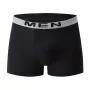 10PCS Men's Underwear Solid Color Boxer Briefs Breathable & Comfortable Flat Pants Elastic Waist Casual Sport Shorts Underwear