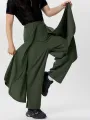 INCERUN Men Design Pleated Layering Pant Loose Fit Casual Daily Men's Bottoms