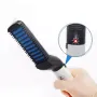 Berus Sisir Rambut Elektrik Pelbagai Fungsi Pelurus Rambut Janggut Penggaya Haba untuk Lelaki Sisir Meluruskan Janggut