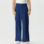 INCERUN Men's High-waisted Solid Wide-leg Trousers Comfy Loose Fit Casual Pants Plus Size