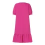 ZANZEA - Vestidos de verano para mujer, estilo vintage, informal, con mangas abullonadas, cuello cuadrado, holgado, liso