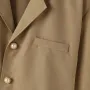 INCERUN Mens Blazer Stylish and Lightweight Korean-style Suit for Fashion-Forward Males Solid Color Short Sleeve Suit Coat