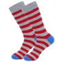 5 pares de calcetines largos de algodón para hombre, de vestir, a rayas, talla grande, talla única 43-49, para calle, hip-hop, monopatín, cómodos y a la moda.