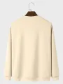 ChArmkpR Mens Christmas Element Print Crew Neck Loose Pullover Sweatshirts